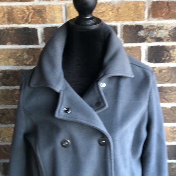 ATHLETA Gray Switchback Pea Coat - Picture 4 of 11